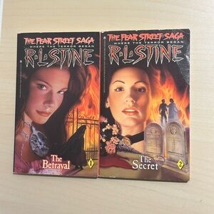 Fear Street Books 1 and 2 The Betrayal The Secret by R.L. Stine